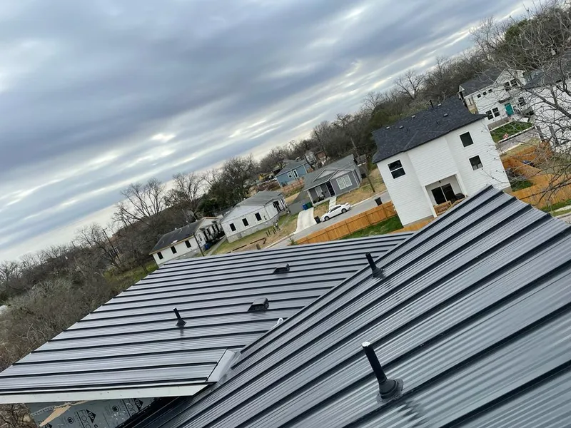 Standing seam metal roof panels with vents for Skylight Repair in Lauderdale-by-the-Sea